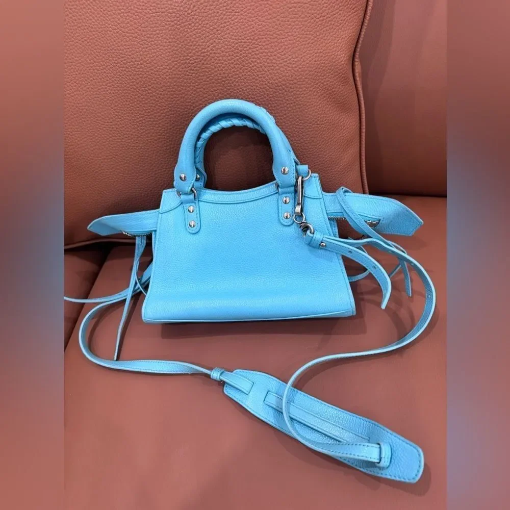 BALENCIAGA Mini Neo Classic City Leather Bag - Picture 3 of 6